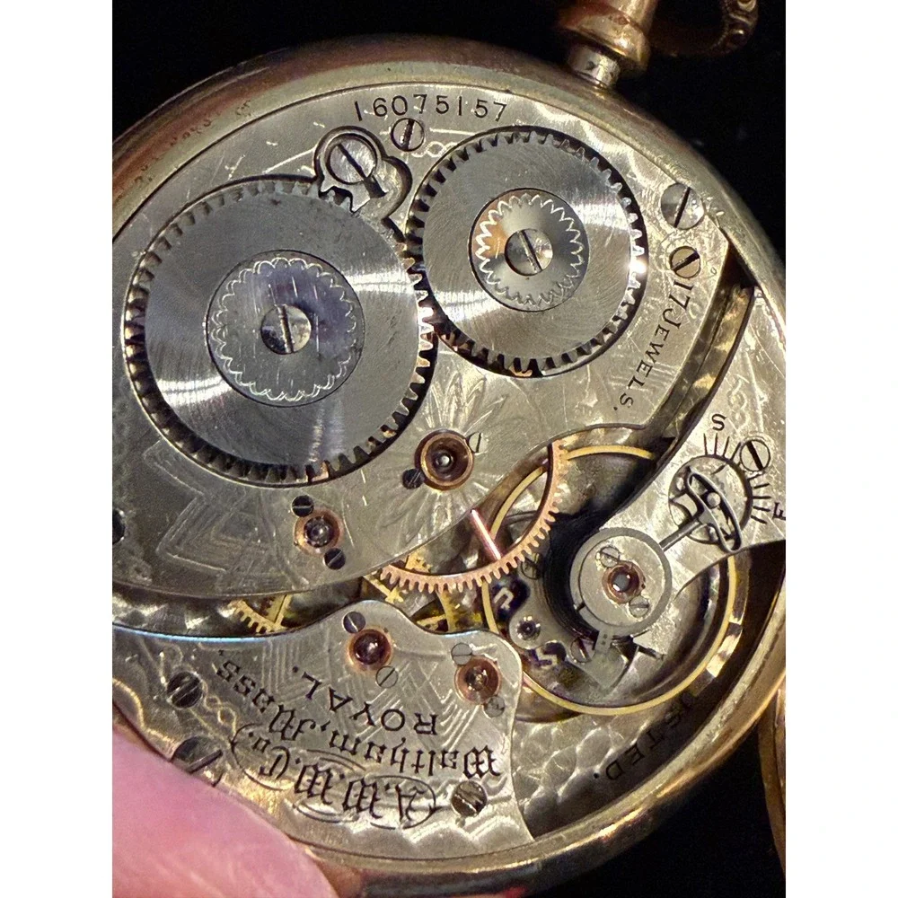 Antique Waltham Royal 17j Gold Filled Pocketwatch
